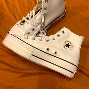 Platform Converse Leather